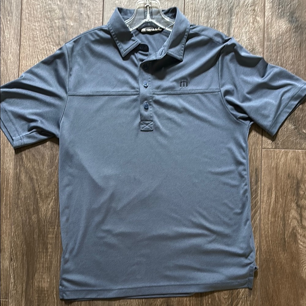Men's Travis Matthew’s Blue Golf Polo Shirt size Small